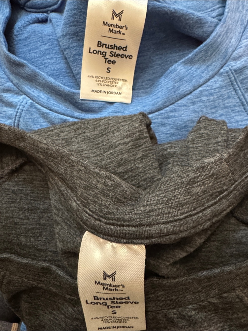 Members Mark women’s size small Crewneck top - Set of two